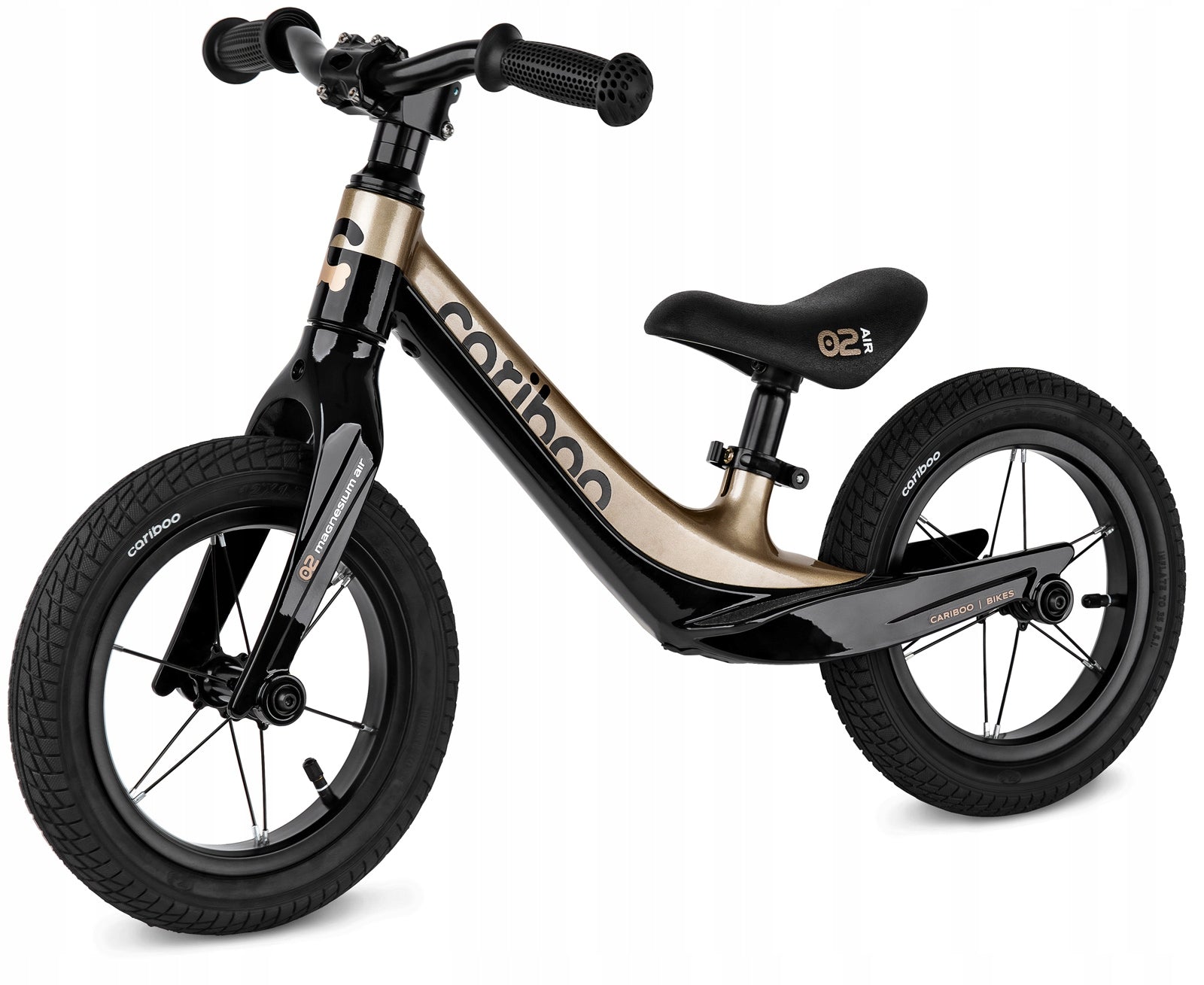 Laufrad Cariboo Magnesium Air, schwarz/gold 