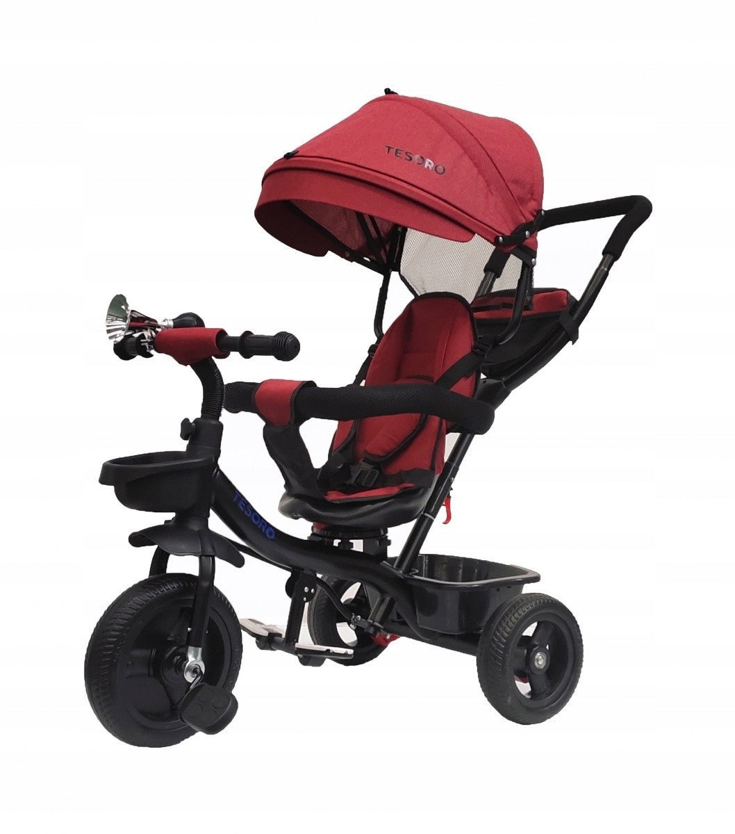 Dreirad Tesoro BT-13, rot 