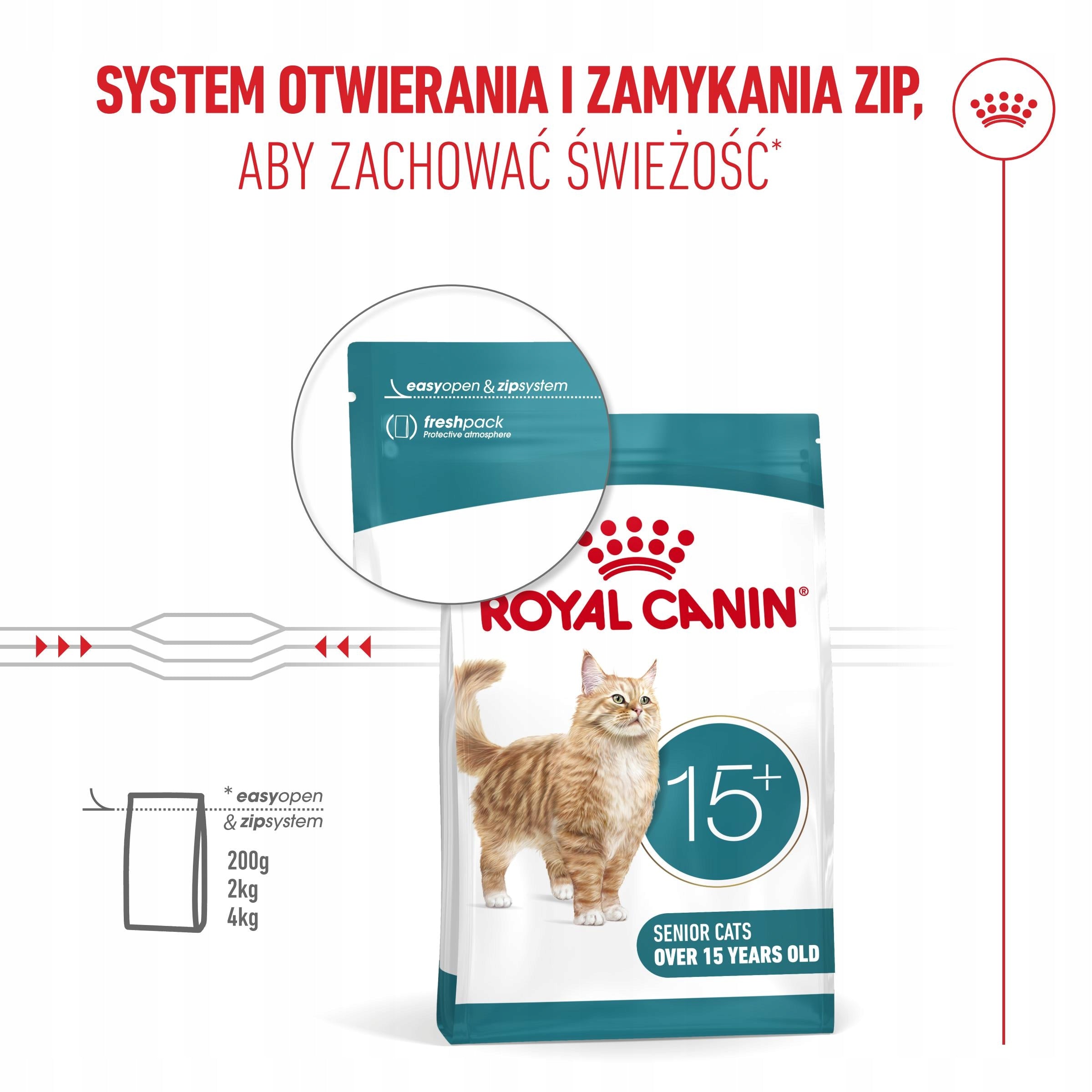 Royal Canin Ageing 15+ Cat Food - 400g Manufacturer code 3182551065978