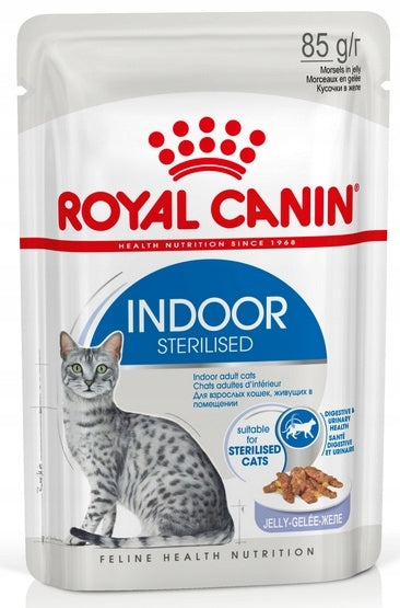 Royal Canin Indoor Sterilised Jelly sachet 85g Brand Royal Canin