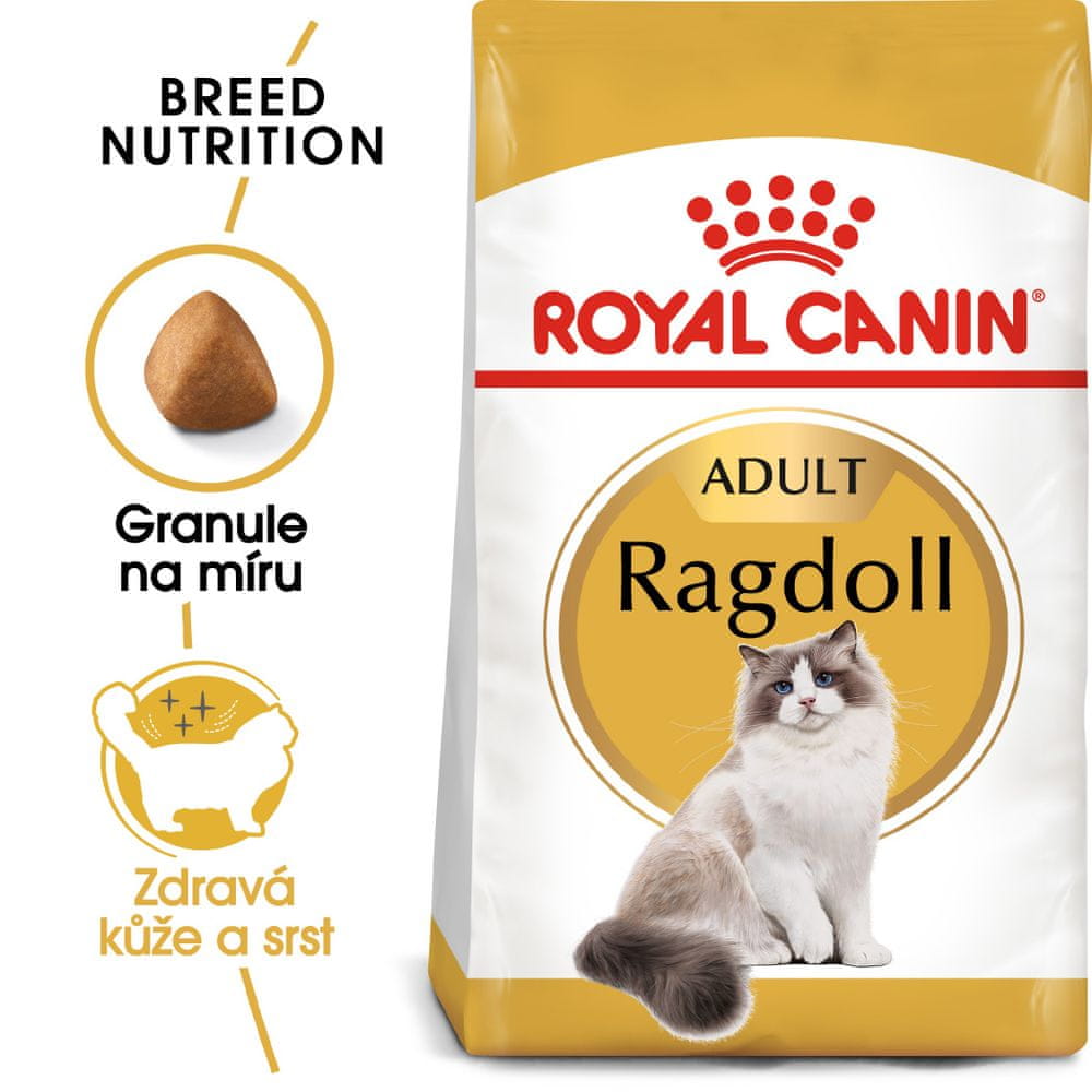 Royal Canin Ragdoll Adult dry cat food 10 kg Number of pieces in the package 1 pcs