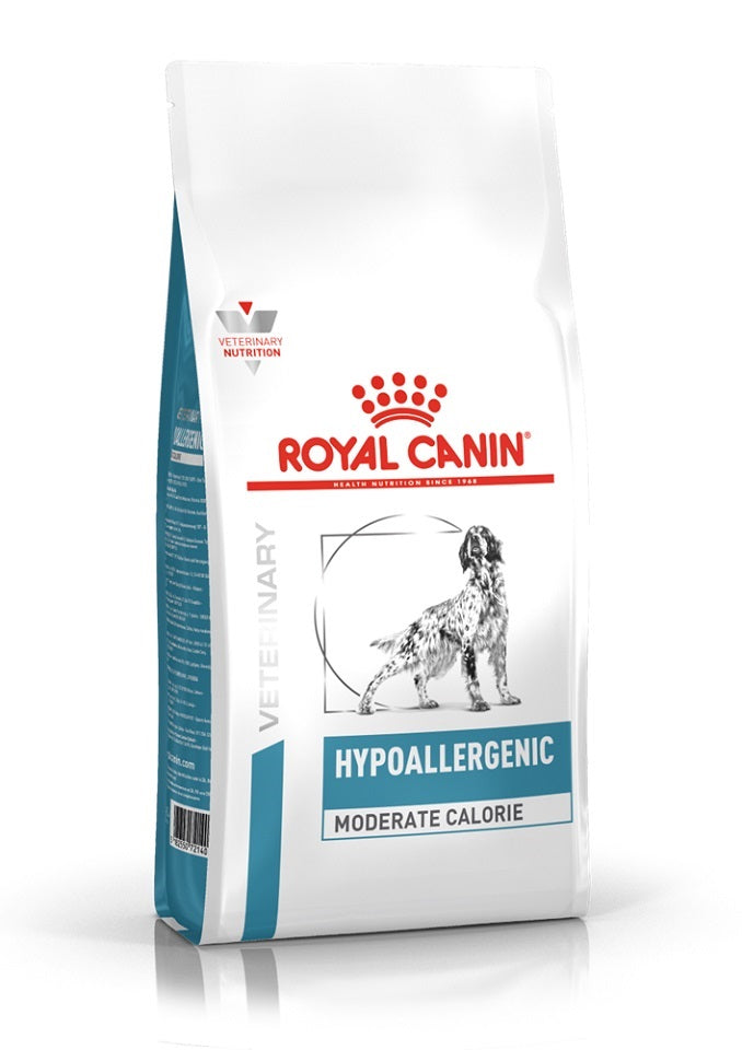 Royal Canin Veterinary Canine Hypoallergenic Moderate Calorie 14kg