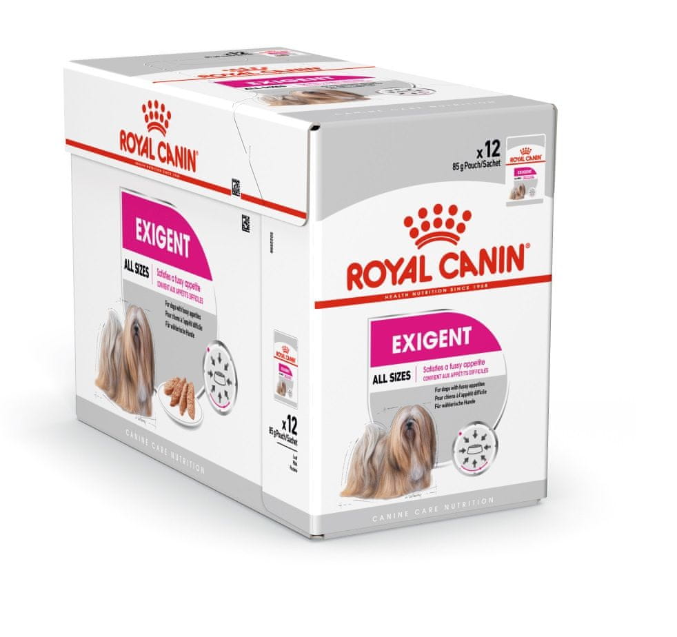 Royal Canin exigent 12x85g ORIGINAL UNIQUE PRICE LONG DATE Manufacturer code 1185