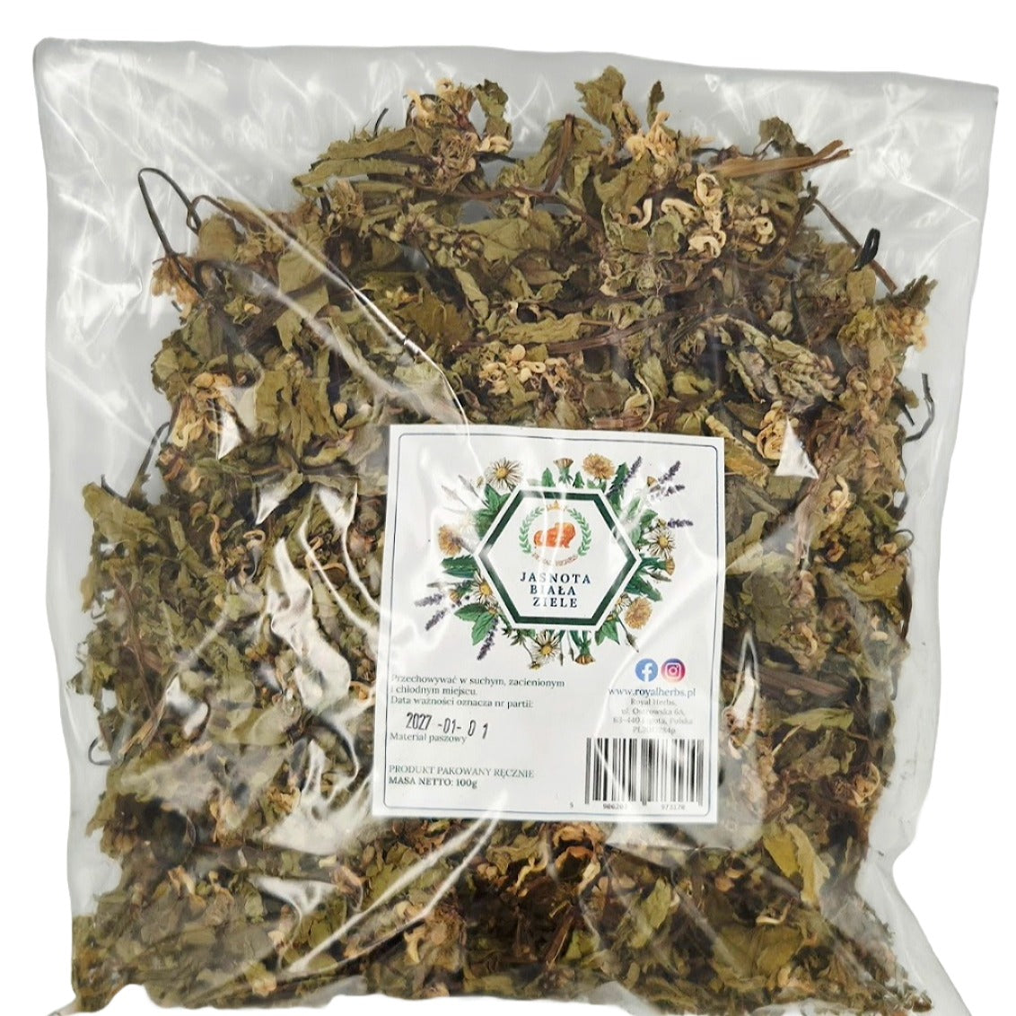 Royal Herbs Light White 100g