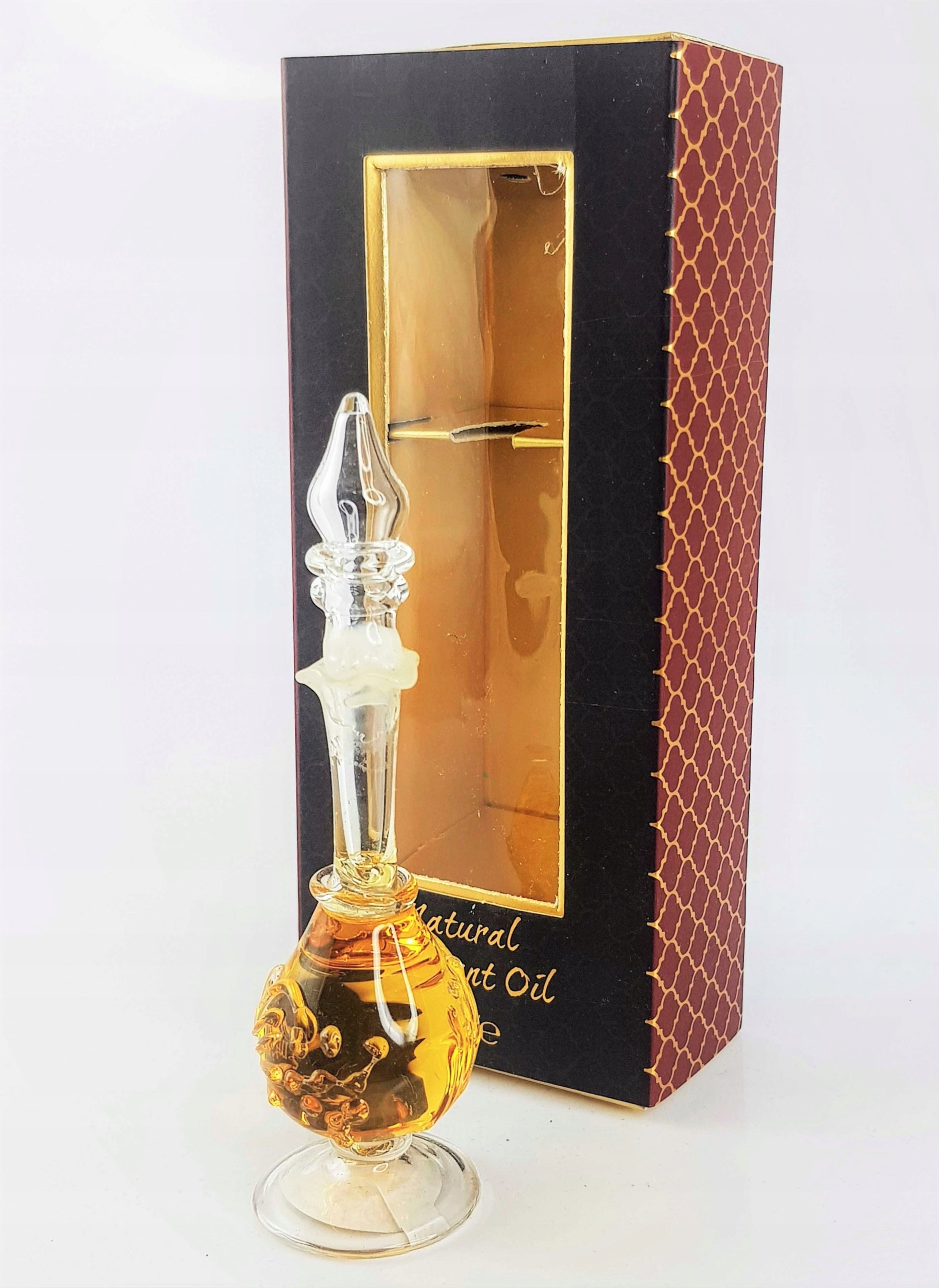 Royal Oud Perfume In Decanter Fragrance Oil LUXURIOUS VEDA SONG INDIA 5ml Packaging status original