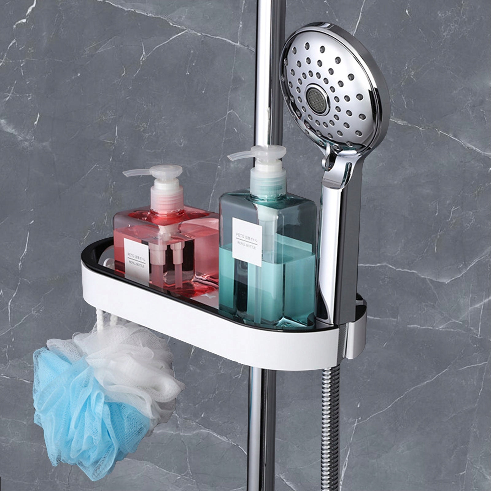 Royal SHOWER SHELF bar organizer white Packaging status original