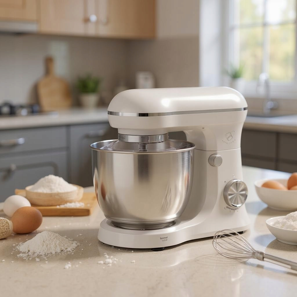 Royal Swiss Kitchen Mixer Mixer Steel Bowl 5 L 1500 W – Steel Bowl Cream Manufacturer code Royal Swiss 4523453