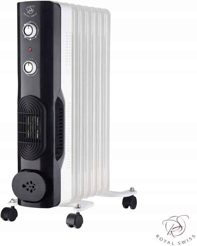 Royal Swiss Oil Bath Radiator with Fan