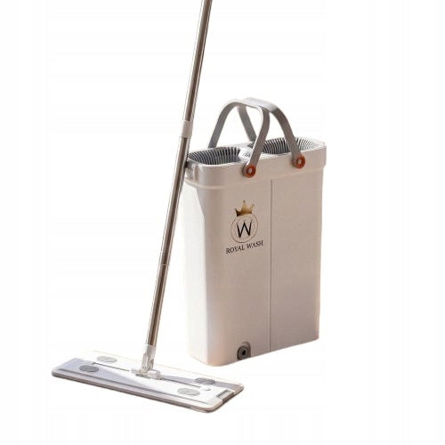 Royal Wash Flat Mop Flat Floor Cleaning Mop with Bucket