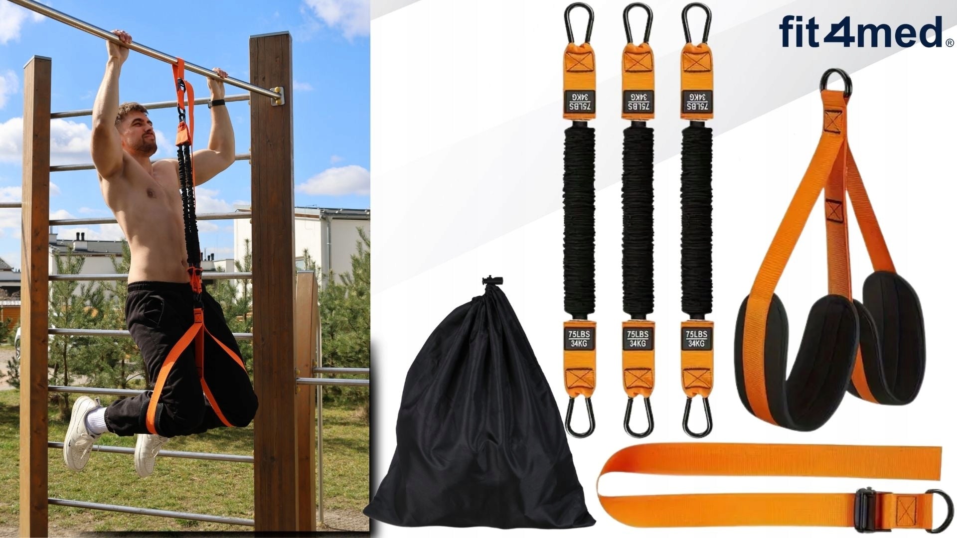 Rubber Auxiliary Pull-Up Belts Training Belts Adjustable 75-225lbs Width 110 mm