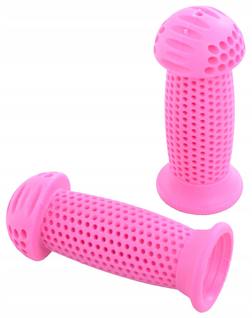 Rubber Bike Grips HL-G112 pink