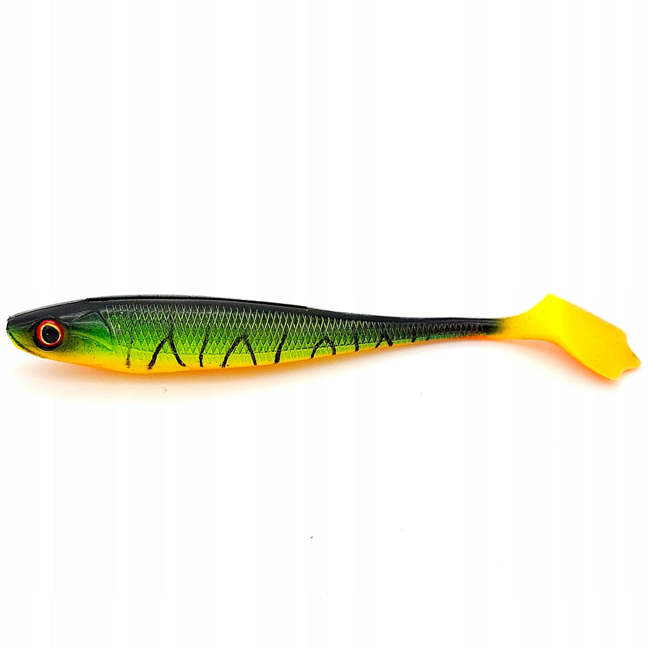 Rubber ETUSO Panther 9cm + Jig Heads 3/0 for Pike Perch Set of 12pcs Brand ETUSO