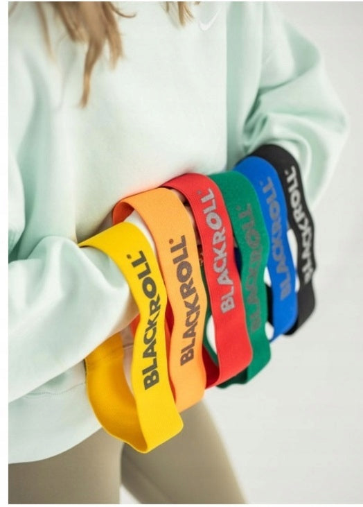 Rubber Exercise Tape Resistance Training Set Blackroll Loop Band 6 Set Manufacturer code BLACKROLL LOOP BAND SUPER SET