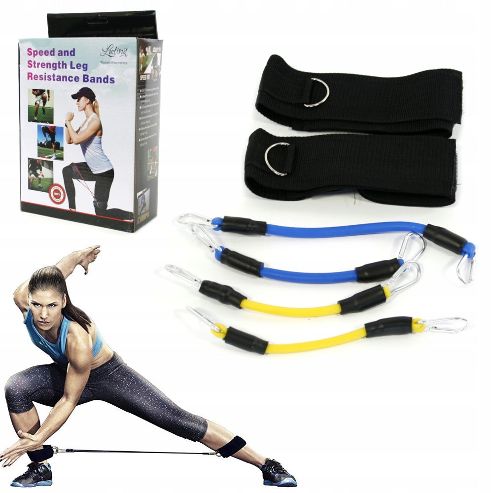 Rubber LEG TRAINING for RESISTANCE STRENGTH TRAINING