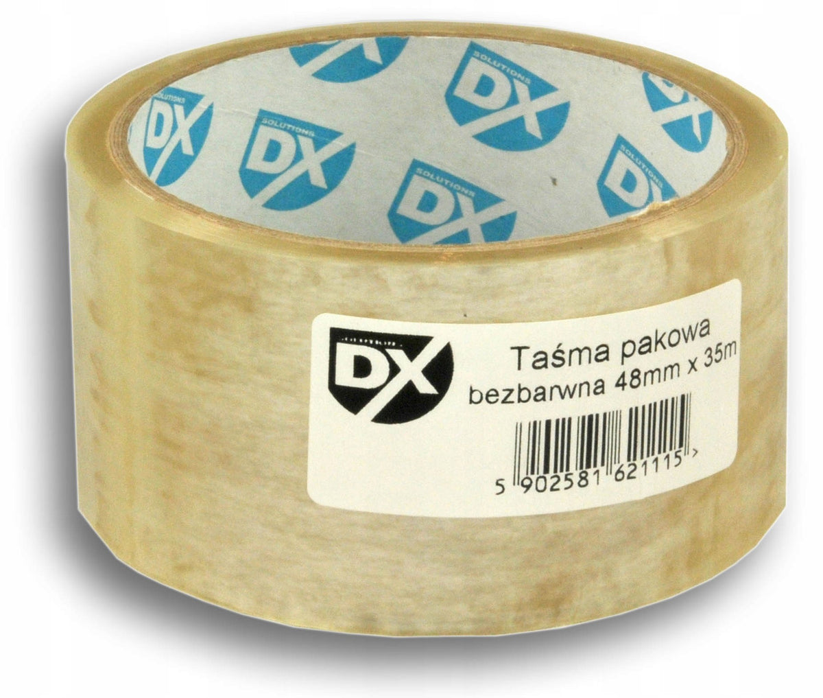 Rubber Packing Tape DX colorless 48x35mb