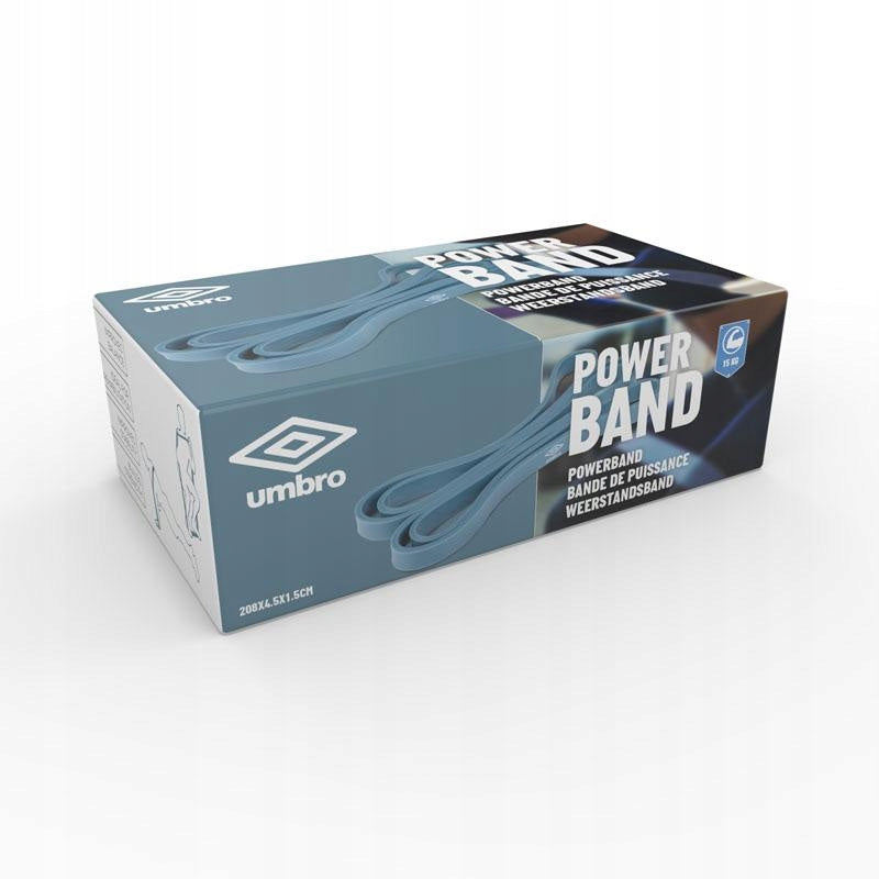 Rubber Resistance for Exercise Blue 15 KG Training Fitness Umbro Width 45 mm