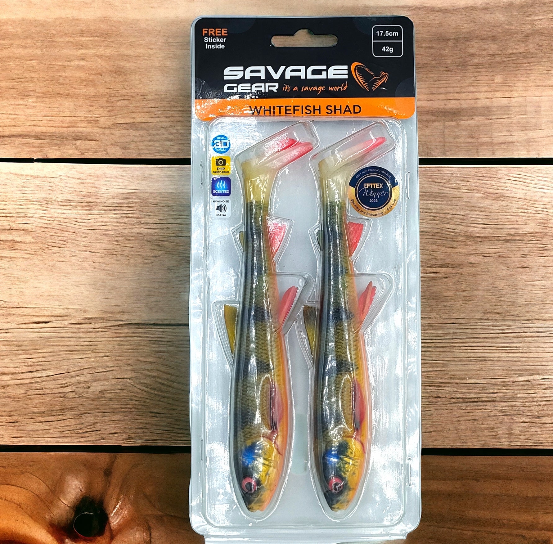 Rubber Savage Gear Whitefish 15cm color PERCH 2pcs for pike Fishing method spinning