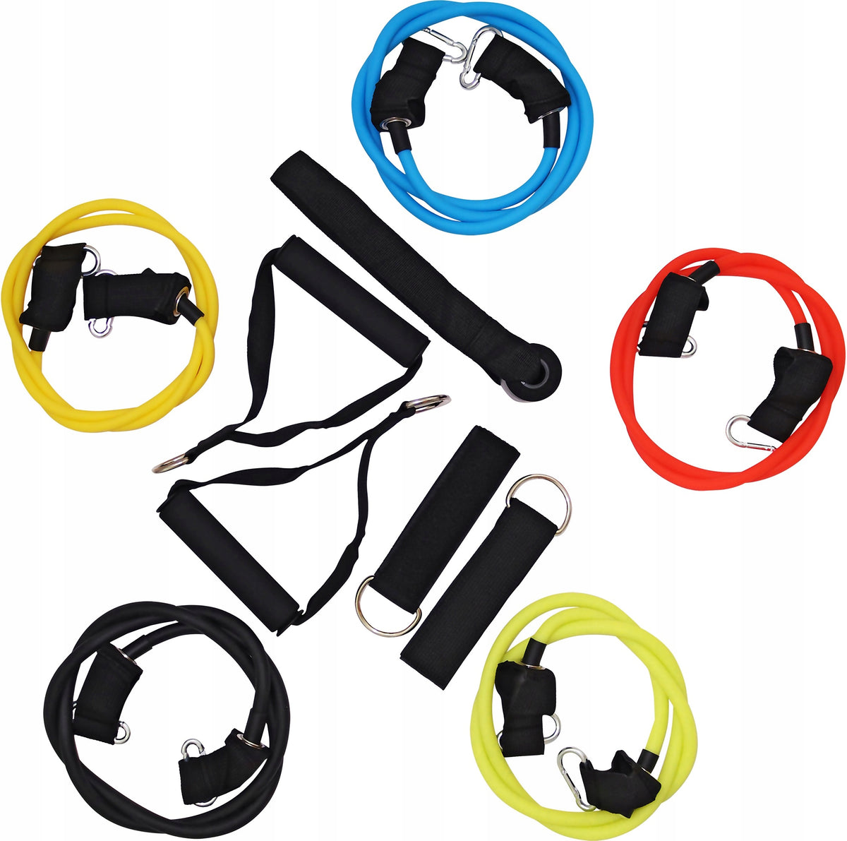 Rubber Set with Rubber Tape Expander Handles