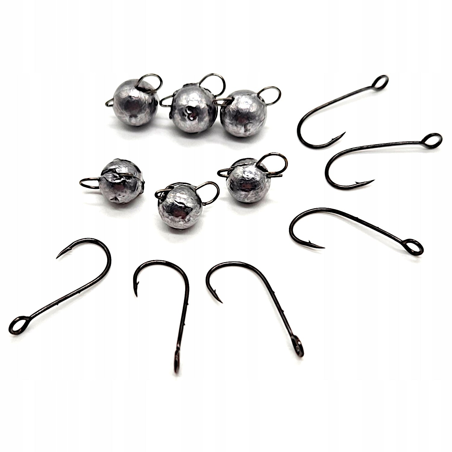 Rubber Tanta 2" 5cm 1.2g Hooks Cheburashka Set of 42pcs Perch Bait Brand ETUSO