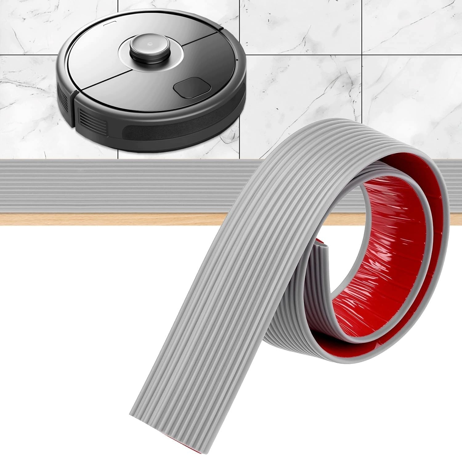 Rubber Threshold Ramp Non-Slip Grey Driveway Entrance Pad for