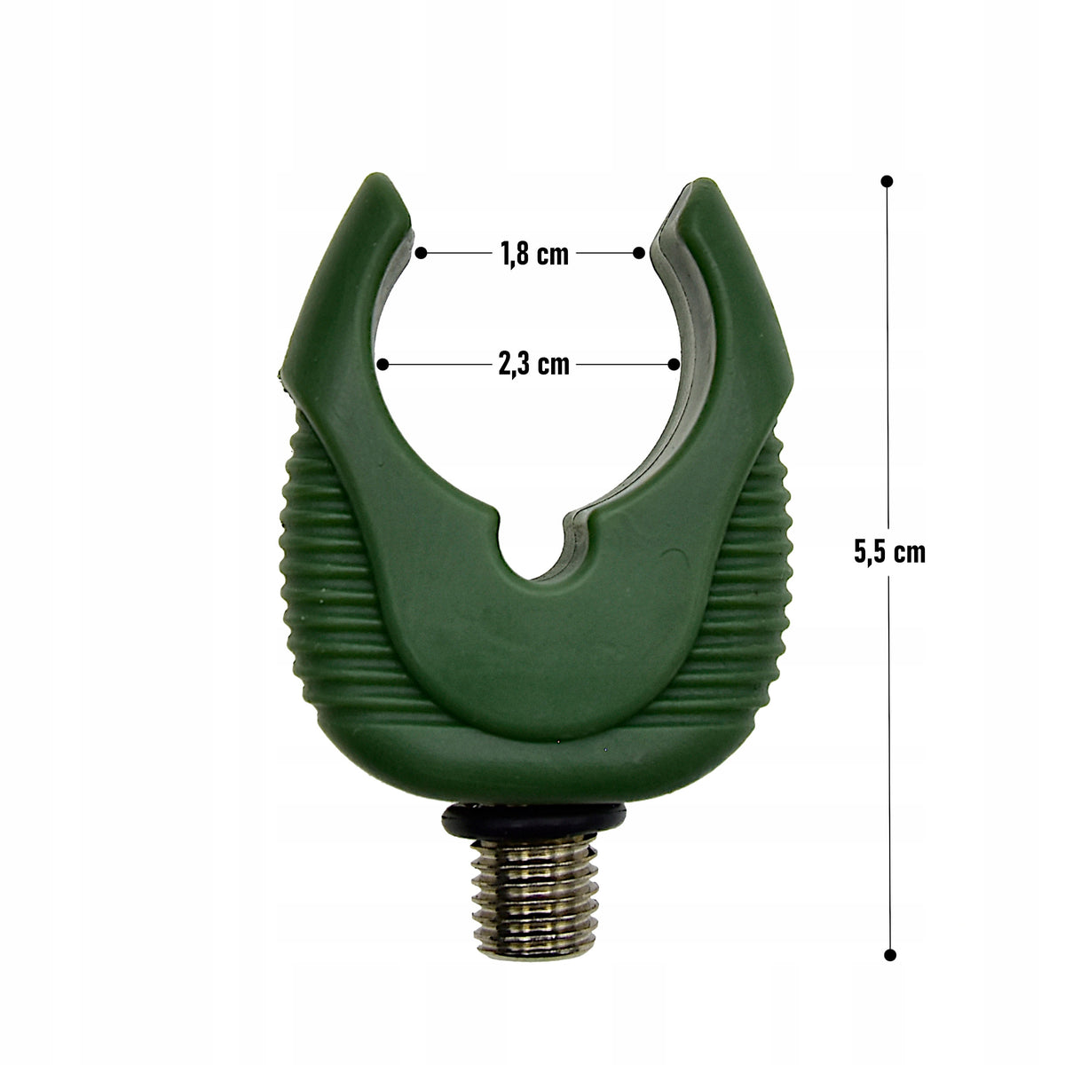 Rubber Tip for ROD Pod Rest dark green Brand FL