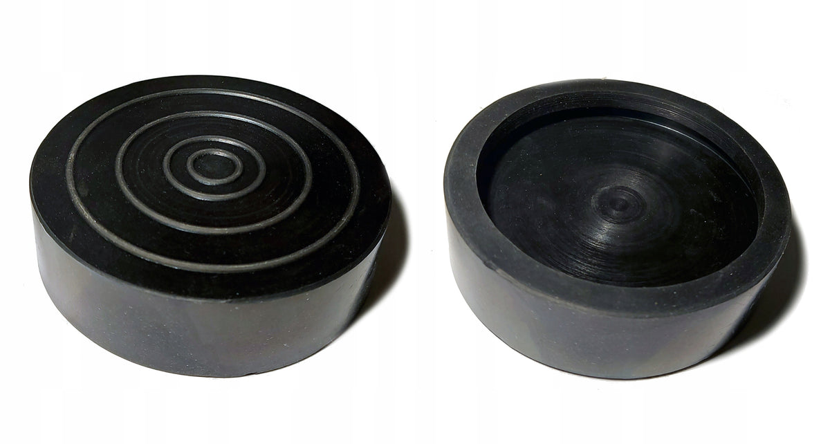 Rubber applied to column lift, car paw 80mm Siltax