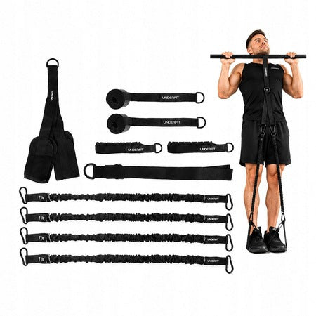 Rubber bands for pull-up training belts 4 pcs. UNDERFIT Power Band Assist Brand UNDERFIT