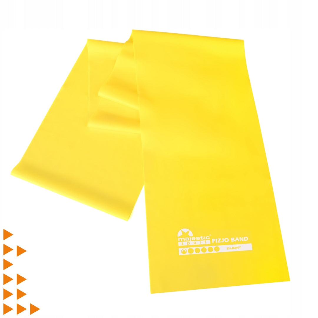Rubber for fitness and stretching resistance band Majestic Sport 200 cm Packaging status original