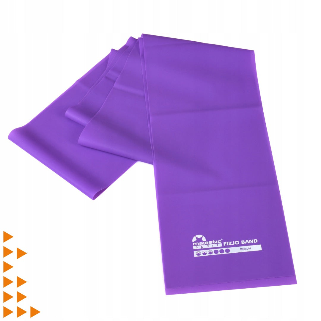 Rubber for fitness and stretching resistance band Majestic Sport 200 cm Packaging status original