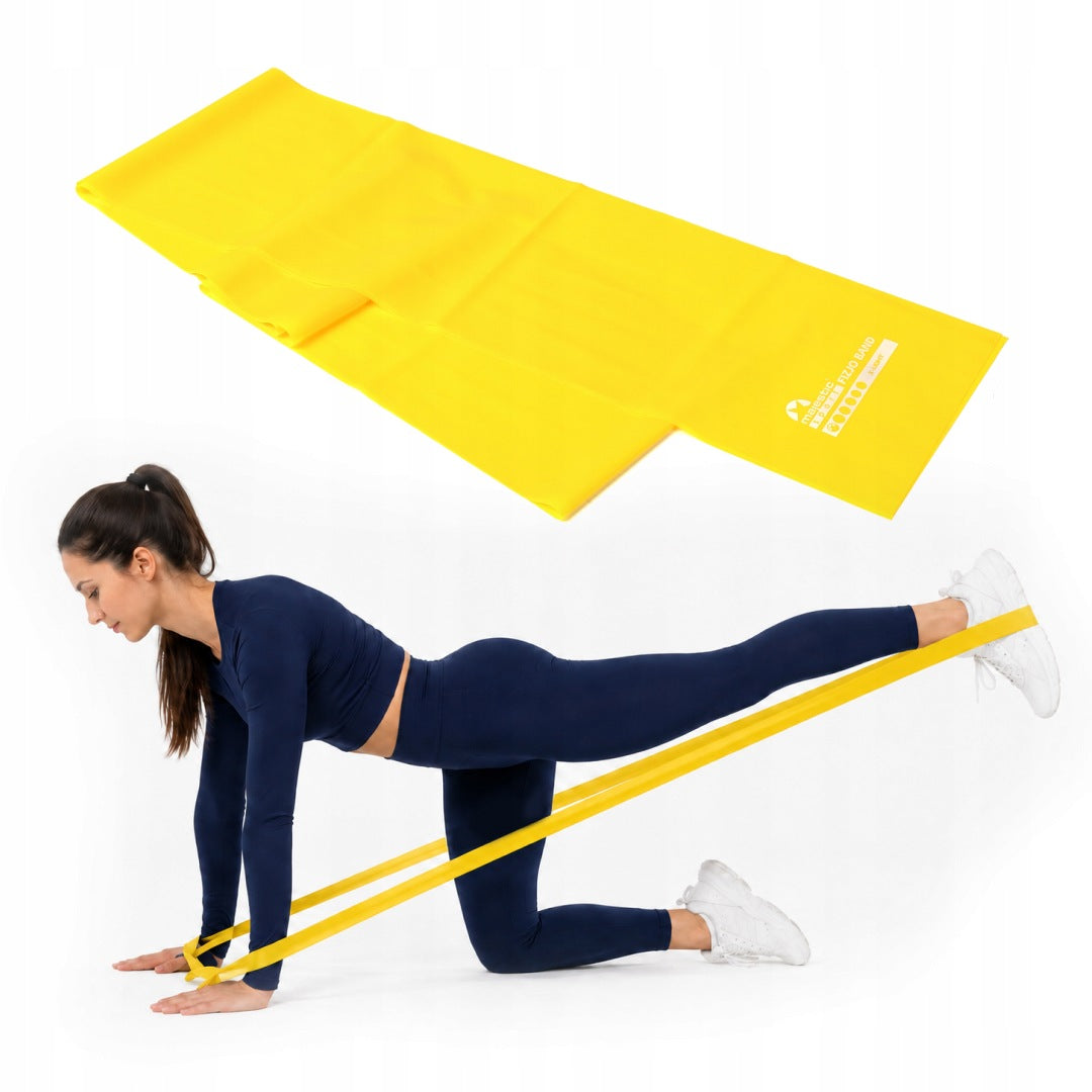Rubber for fitness and stretching resistance band Majestic Sport 200 cm
