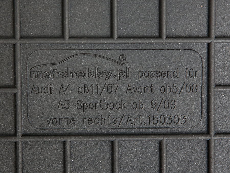 Rubber mats for Renault Arkana E-Tech Hybrid (since 2020) Manufacturer Motohobby