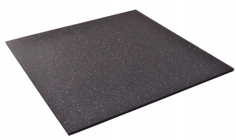 Rubber pad 20x20cm 10mm mix color