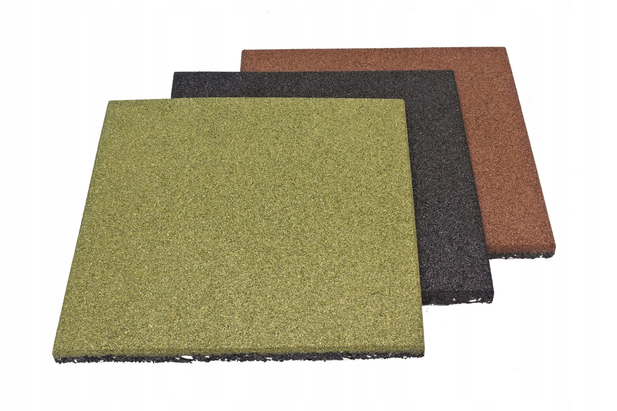 Rubber plate SBR 2,5 cm thick green