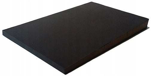 Rubber wedge, flat leveling pad 105x175x6/15mm Siltax