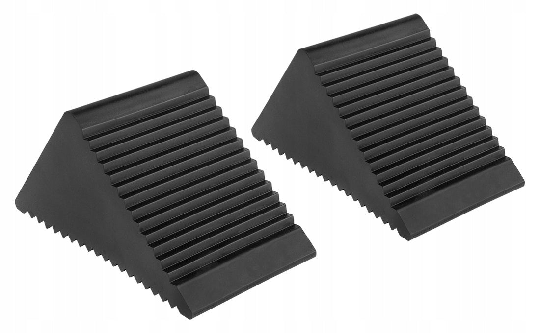 Rubber wedges under wheel Wheel lock 105mm 2 pcs
