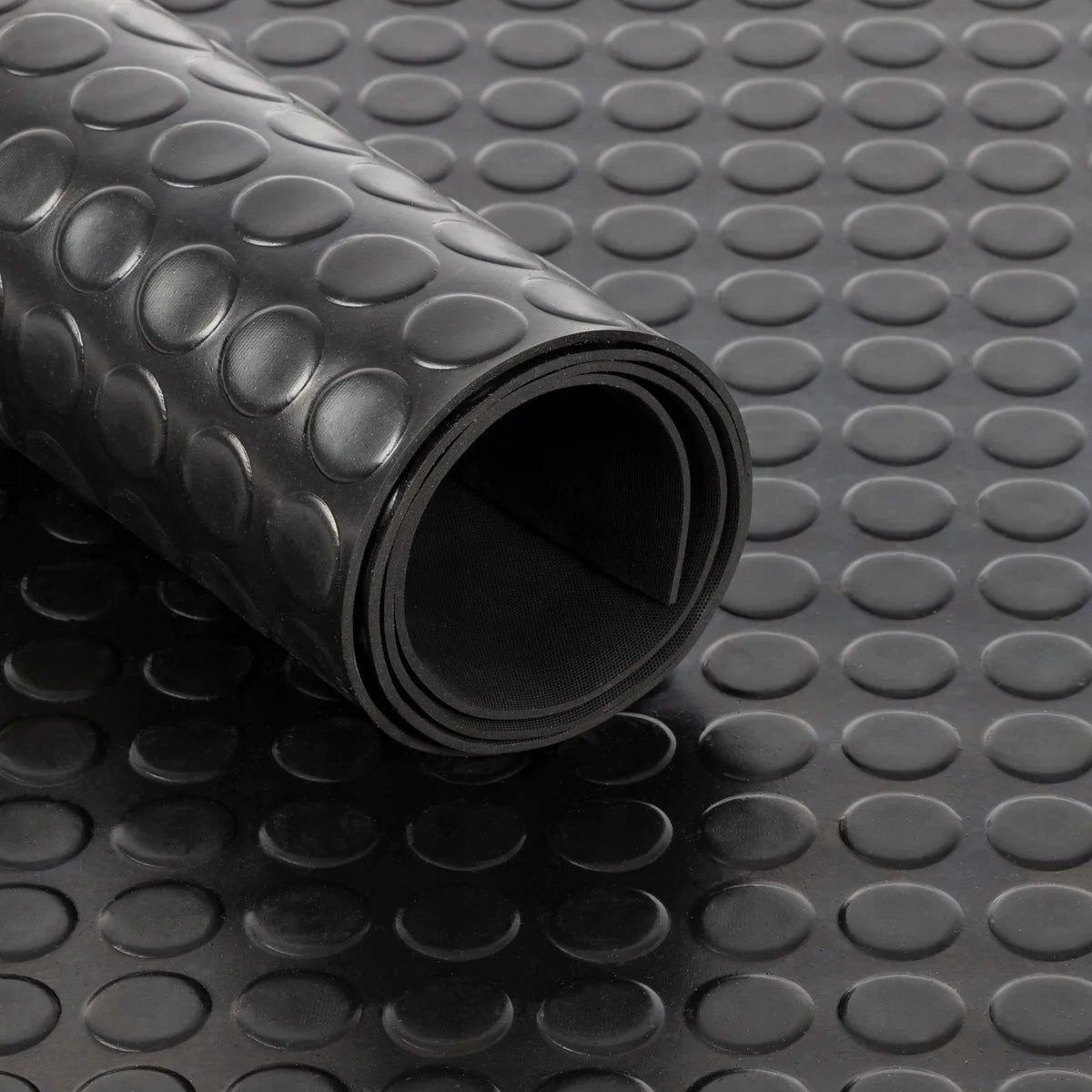 Rubber wheels metro RUBBER MAT for large workbench 2000 x 800 x 3 mm Product width 200 cm