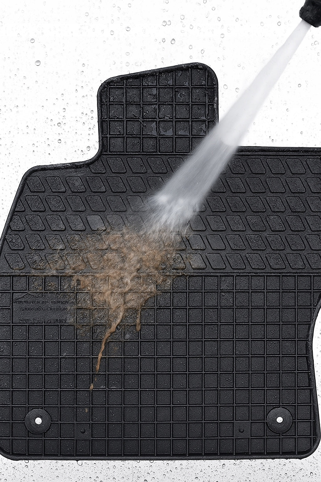 Rubber wiper mats for RENAULT CAPTUR I (2013-2019) EAN (GTIN) 5906468760249