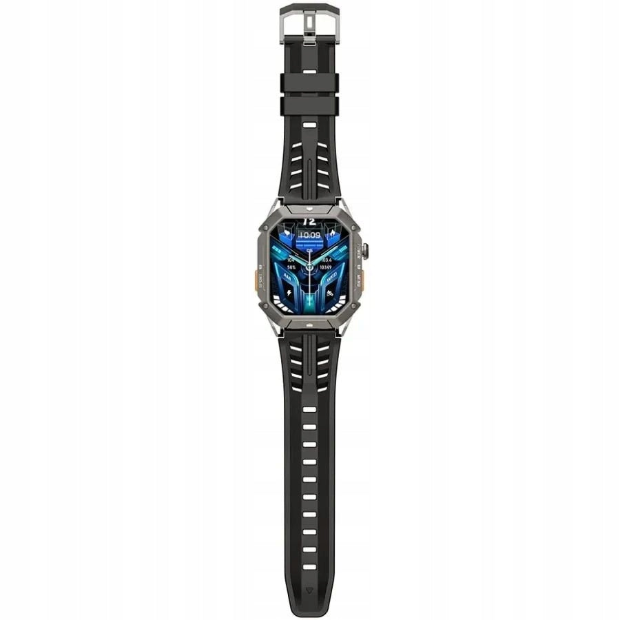 Rubicon RNCF24 grey smartwatch with SMARUB298 call function Brand Rubicon