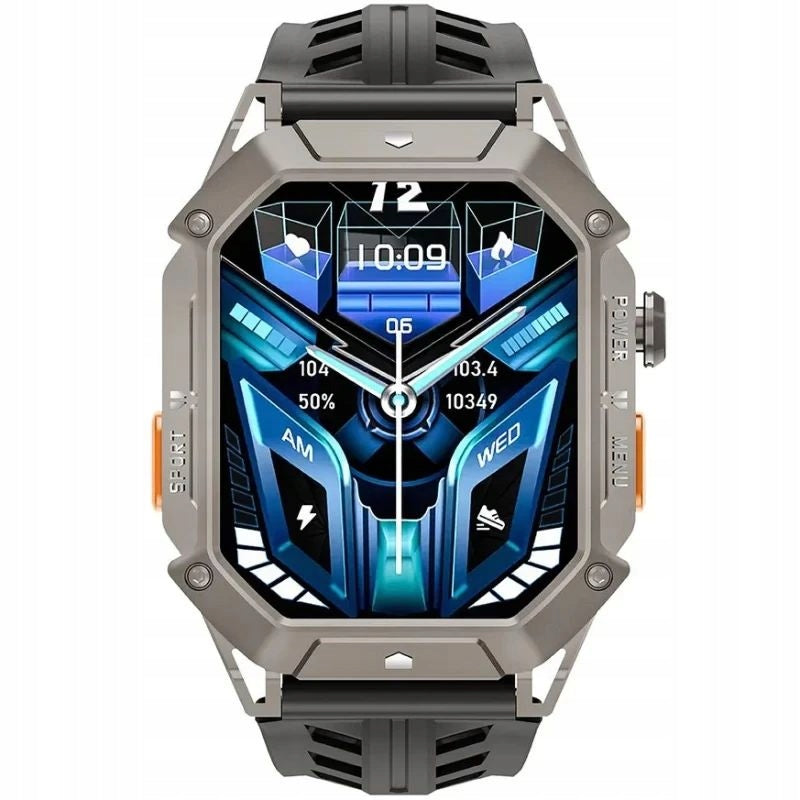 Rubicon RNCF24 grey smartwatch with SMARUB298 call function