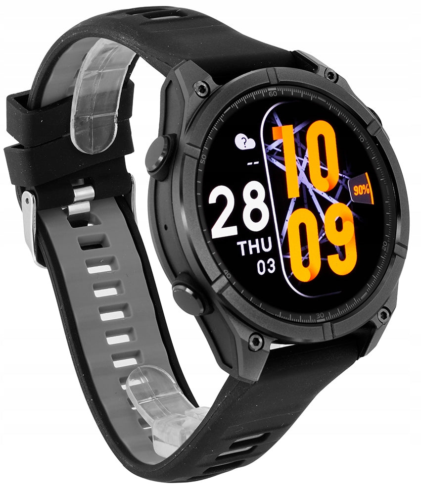 Rubicon SMARTWATCH RNCF54 Black Bracelet Black Silicone Brand Rubicon