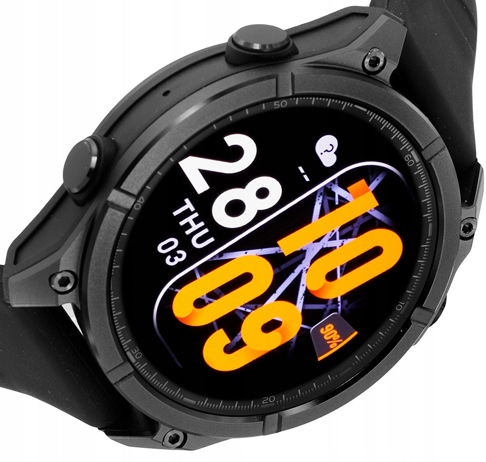 Rubicon SMARTWATCH RNCF54 Black Bracelet Black Silicone