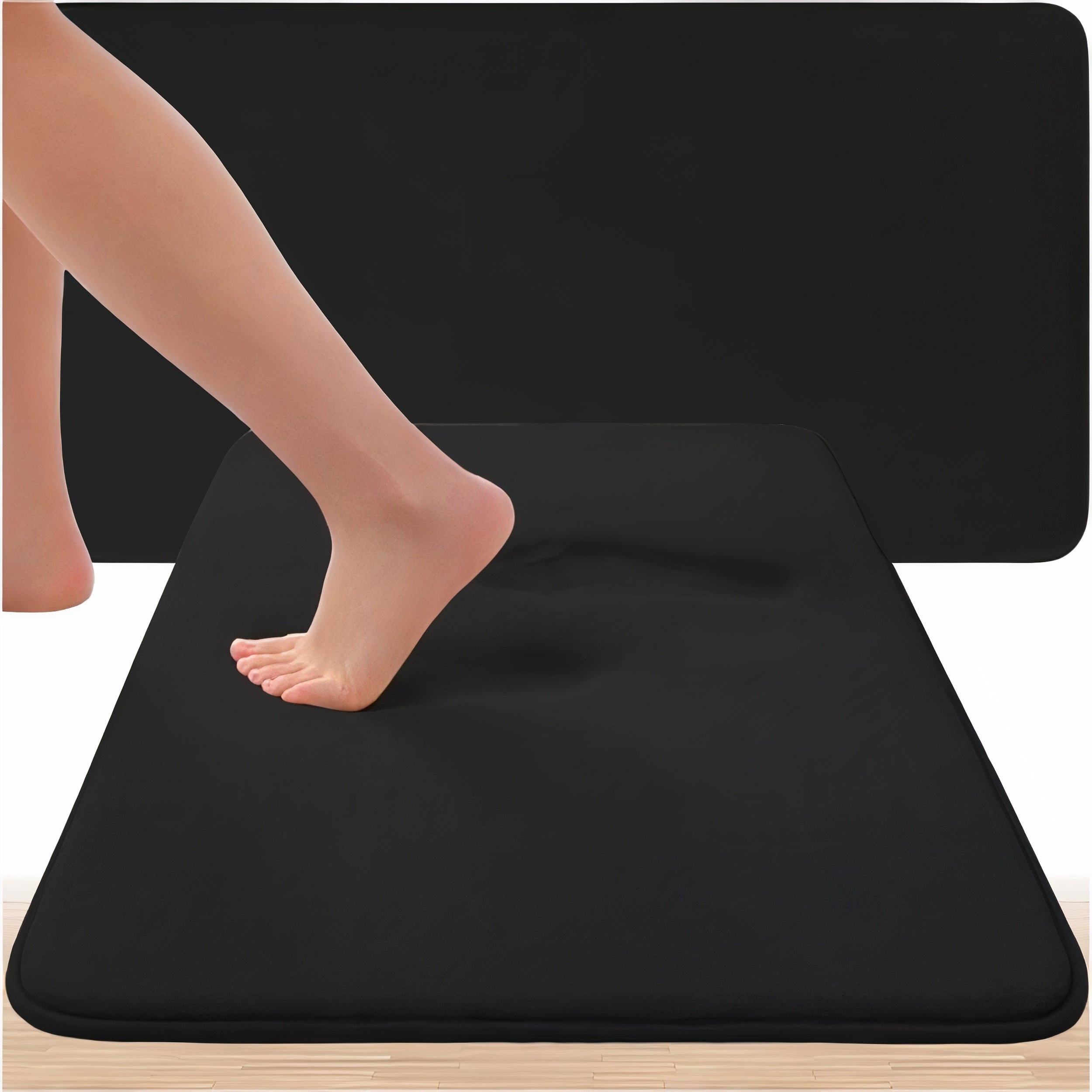 Rug Absorbent Non-Slip Bathroom Mat Quick Drying for Bathroom Toilet Length 60 cm