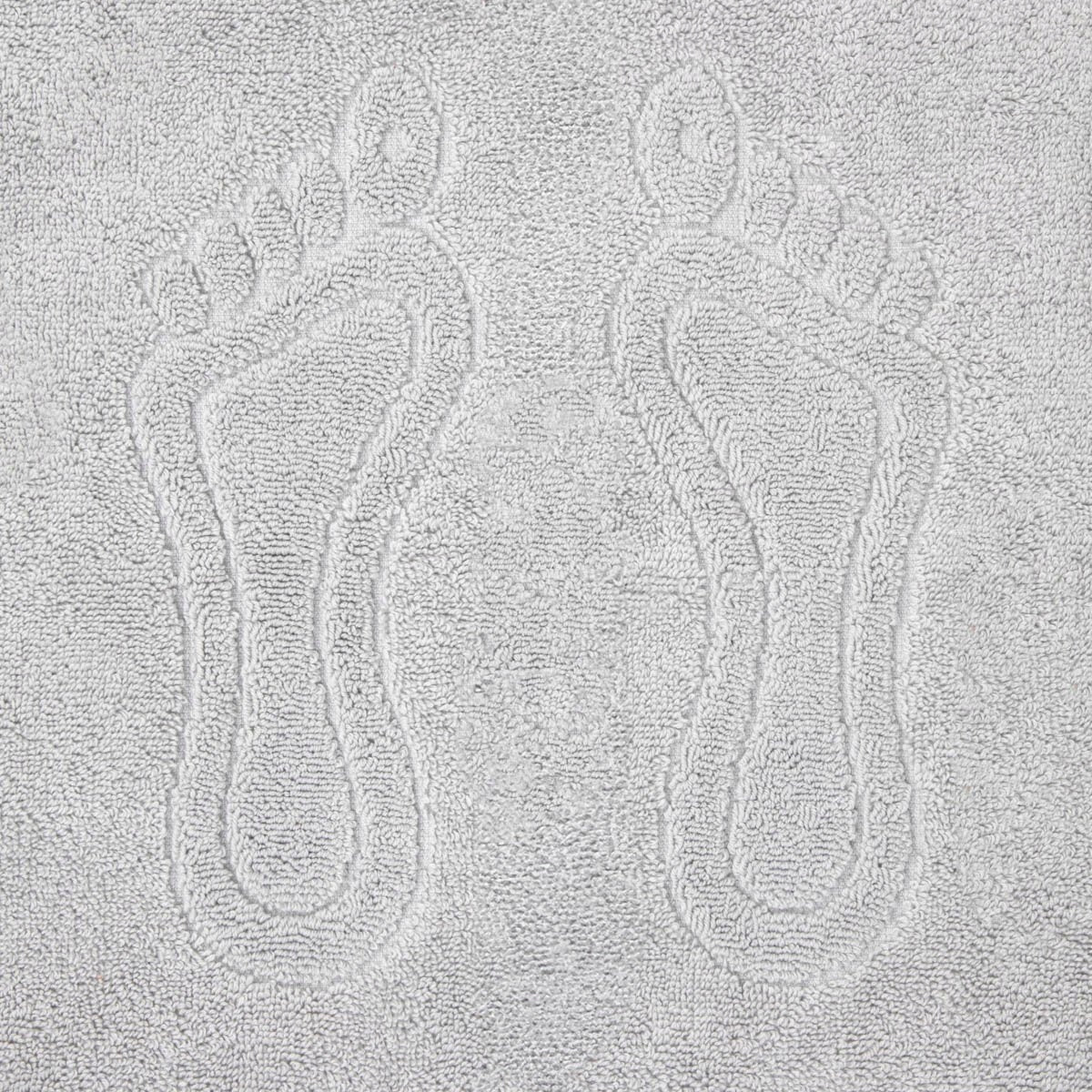 Rug towel hotel foot CORNEL Cotton grey 50x70 cm HOMLA Length 70 cm