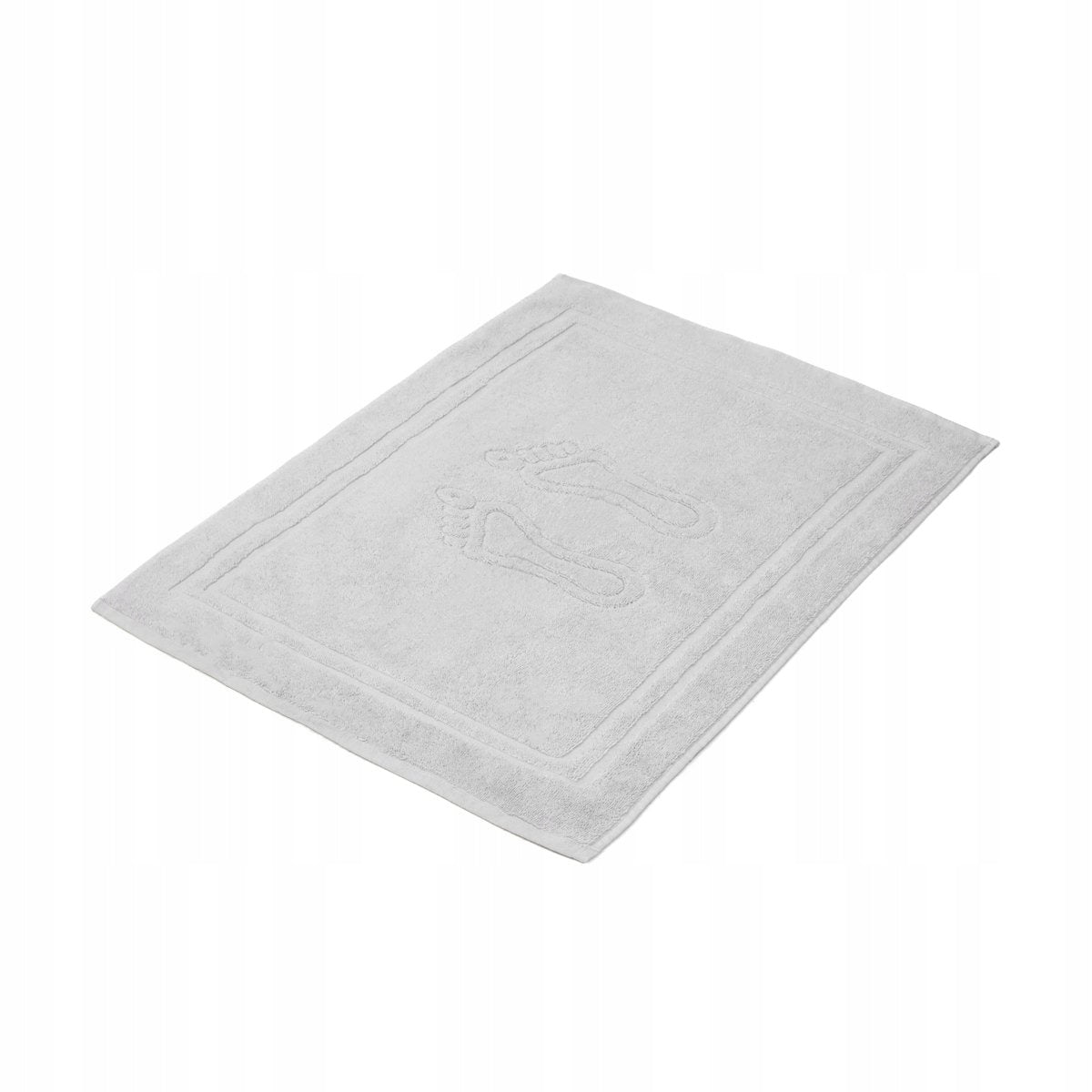 Rug towel hotel foot CORNEL Cotton grey 50x70 cm HOMLA Packaging status original