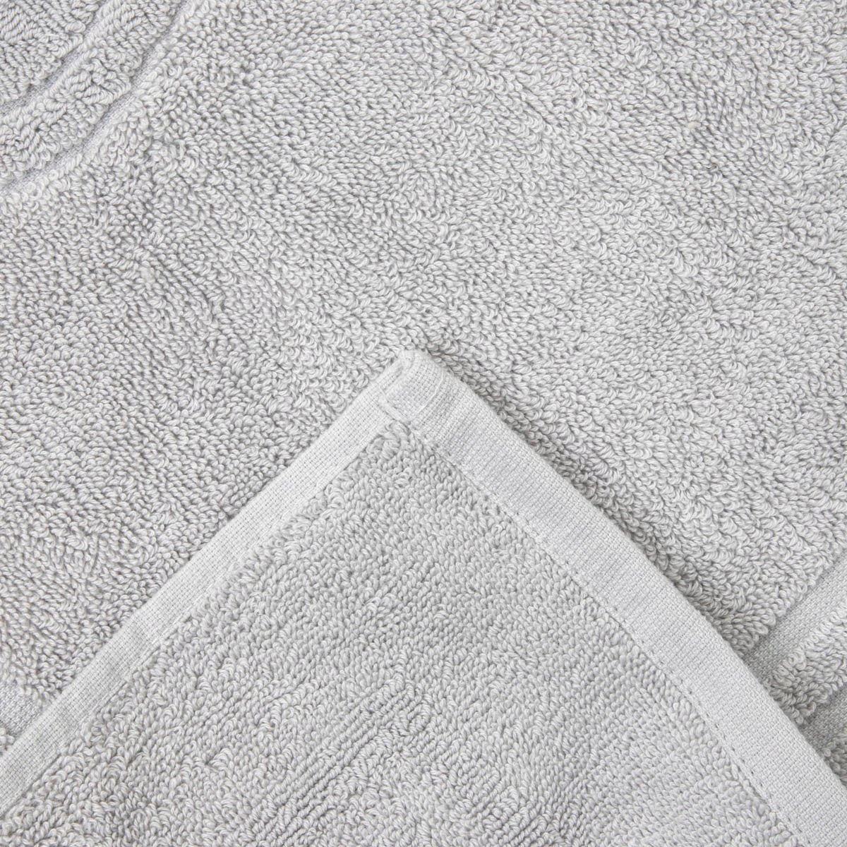 Rug towel hotel foot CORNEL Cotton grey 50x70 cm HOMLA Product width 50 cm