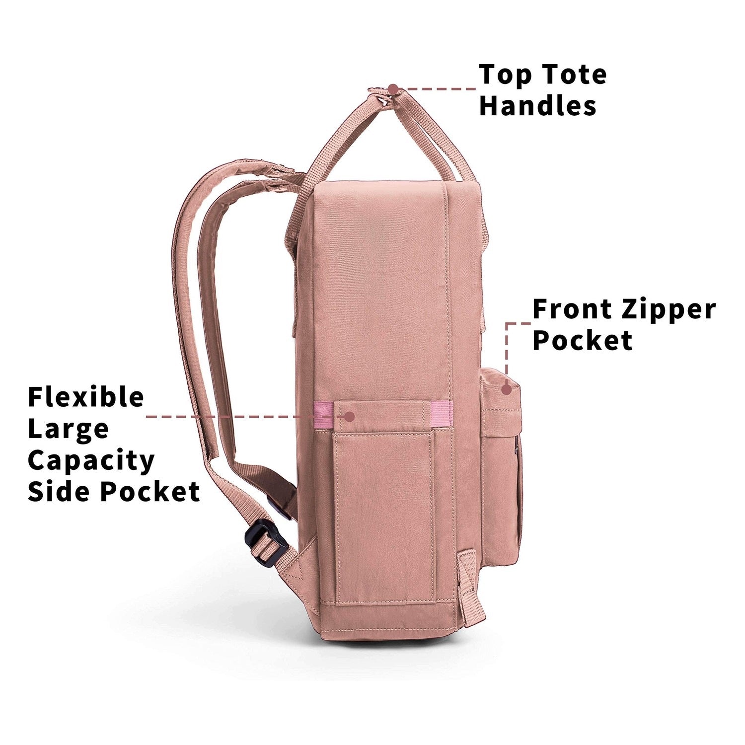 Rugzak unisex - pink - perfect for sports and everyday use EAN (GTIN) 8721663133578