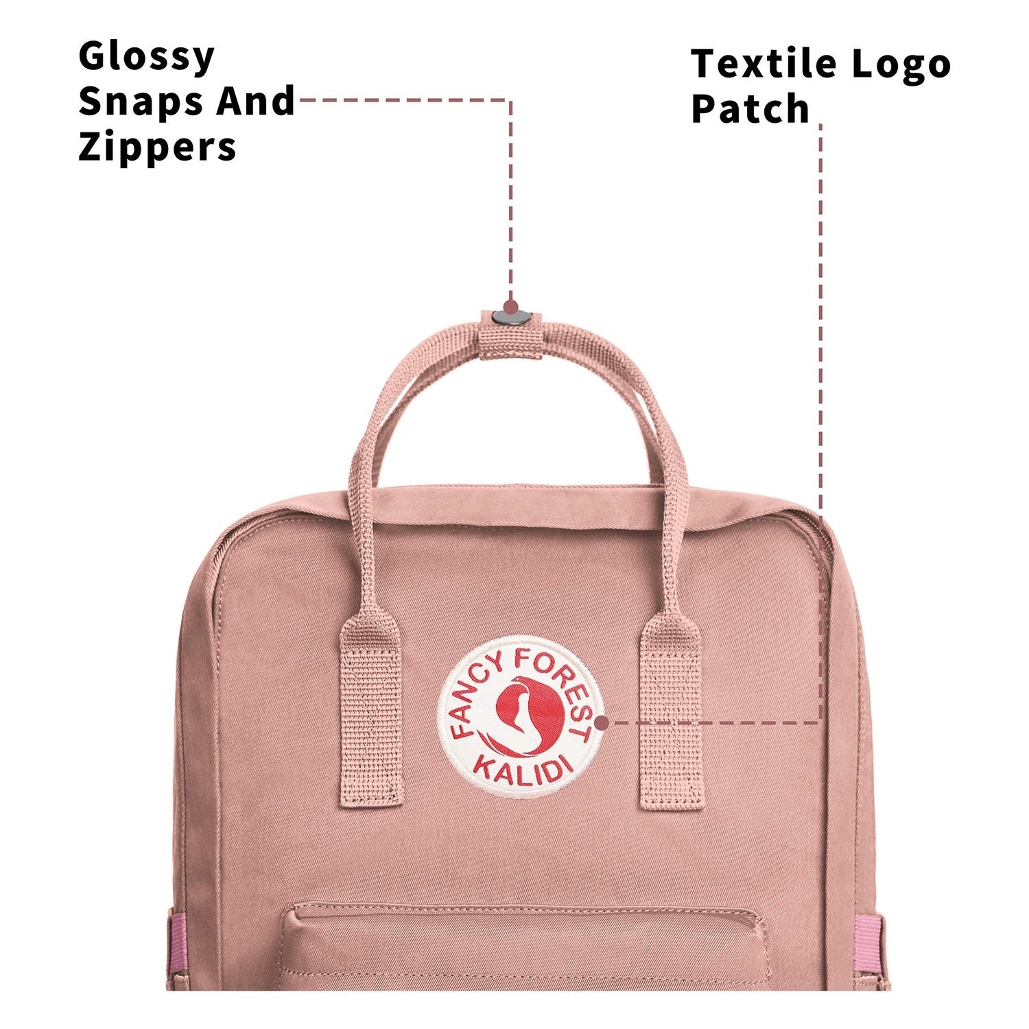 Rugzak unisex - pink - perfect for sports and everyday use Manufacturer no brand