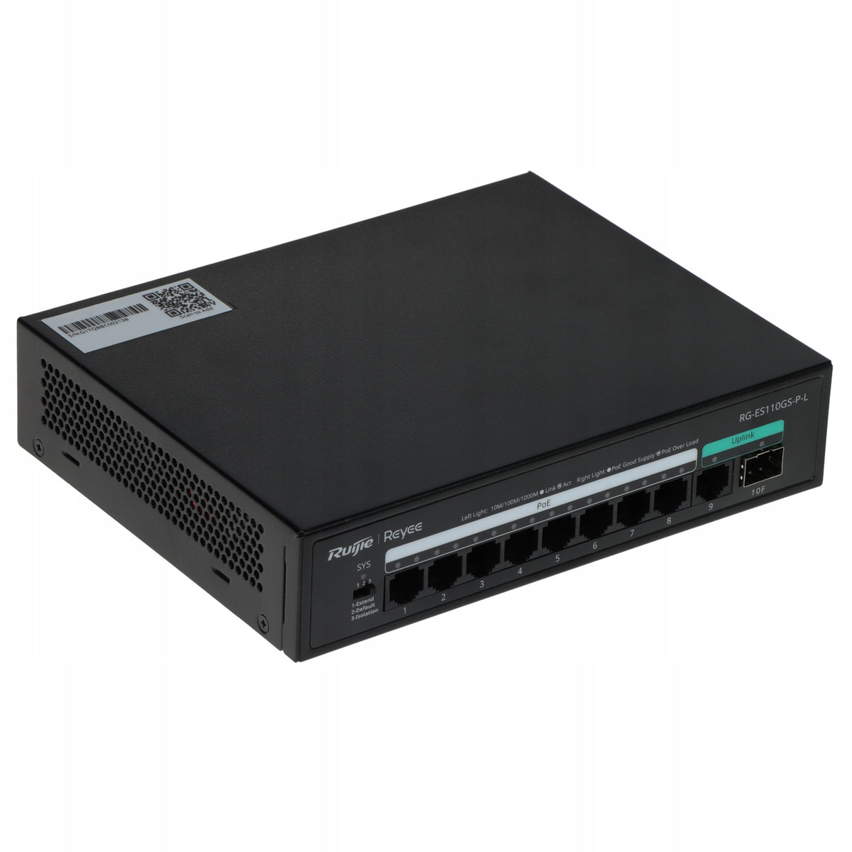 Ruijie Switch POE RG-ES110GS-P-L 8-Port SFP Reyee Packaging status original