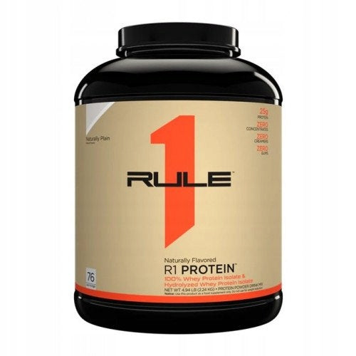 Rule 1 R1 Protein Naturally Flavored 2.2-2.24kg Chocolate Fudge Expiration date at least 3 months from the date of purchase