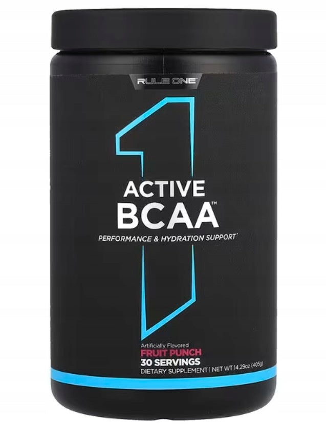 Rule One - Active BCAA, Fruit Punch, Powder, 405g